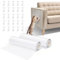 Nobleza 2-Roll Pack Anti Scratch Furniture Protector 20cm x 6m Sofa Protectors Pets Cat Carpet Protector Cats Scratching Furniture Self Adhesive Tape Door Protectors Dog Kitten Scratch Couch 60 Pins