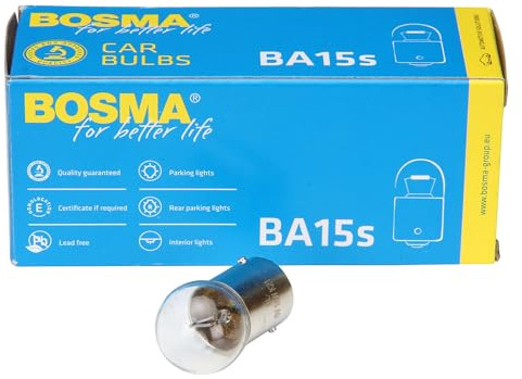 Glühlampe BA15S 6V 15W 18x35 kompatibel mit Mofa Moped Hercules Kreidler Puch