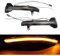 LccYanAi Für BMW 5 6 7 série F/10 F/11 F07 F06 F/12 F13 F01 Auto Rückspiegel-Blinker,Dynamic Indicator Light Side Rear View Mirror Sequential Indicator Lamp.
