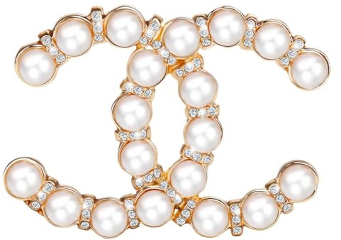 Rosegold Brosche Damen für Kleidung
