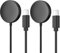 MohLythrix USB C Watch Charger Compatible with Samsung Galaxy 7/6/6 Classic/5/5 Pro/Ultra/FE, 4/4 Classic/3/Active 2 Fast Charging Cable 2 Pack, 1M+1M