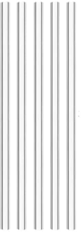 Laborglaswaren 5 Teile/los 10cm/ea 100mm Quarz Glas Rohr Dicke 1mm OD (4mm Bis 18mm) gläser(OD 8mm)