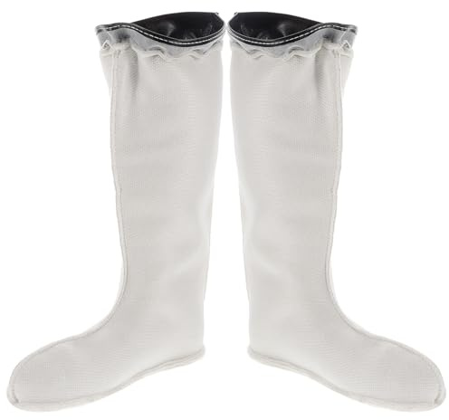 Abaodam Winterfeste Boot Warmer mit Dickem Plüschfutter Atmungsaktive Warme Schuh einlegesohlen für Damen und Herren Wasserabweisende Schneeschutz Stiefel Einlagen für Schnee Ski Outdoor