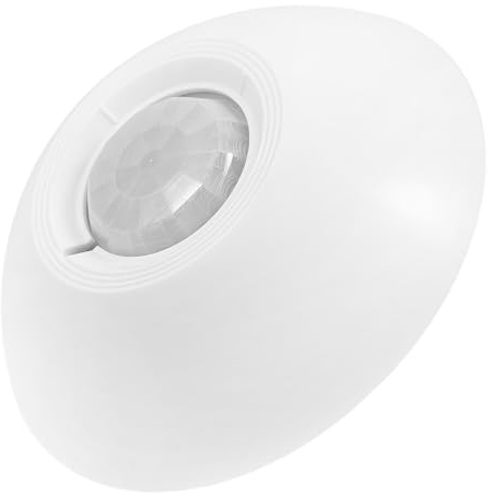 Toddmomy Infrarot Bewegungsmelder 360° Deckenmontage 12v Kabelgebundener Sensor mit Alarmfunktion für Wohnhaus und Wohnmobil Sicherheitsschutz