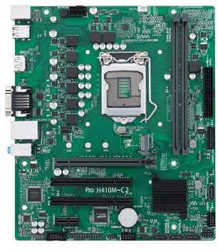 schede madri Fit For ASUS Pro H410M-C2 Presa for scheda madre LGA1200 CPU DDR4 2933 Chipset di memoria Scheda madre H410 MATX