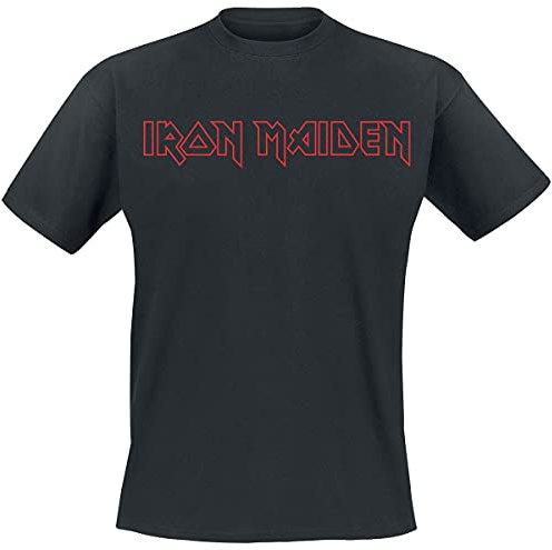 Iron Maiden Revised Logo Männer T-Shirt schwarz Band-Merch, Bands