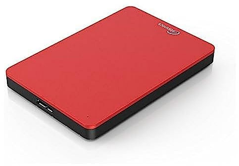 Sonnics 320GB Rot Externe tragbare Festplatte USB 3.0 super schnelle Übertragungsgeschwindigkeit für den Einsatz mit Windows PC,Mac, Xbox ONE und PS4 Fat32