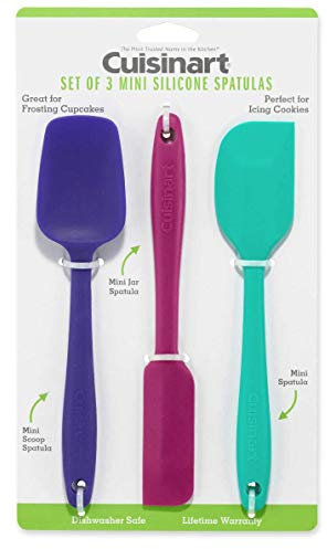 Cuisinart CTG-00-S3MSJ Lot de 3 Mini spatules en Silicone