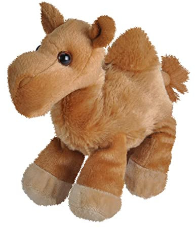 Wild Republic 89457 Hug´EMS Stofftier kleines Kamel, Kuscheltier 18 cm, Multi