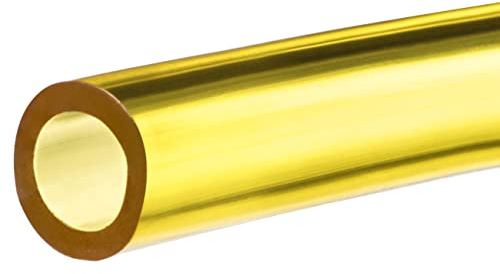 USA Sealing ZUSA-HT-1832 PVC Tubing for Fuels and Lubricants, 3/8 ID, 1/2 OD, 2' Length