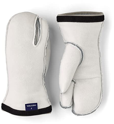 Hestra Heli Ski 3 Finger Handschuhe Damen weiß