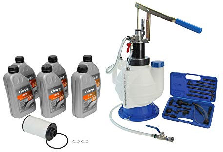 Befüllgerät Getriebeöl inklusive DSG Hydraulikfilter-Set inklusive 14 Adapter