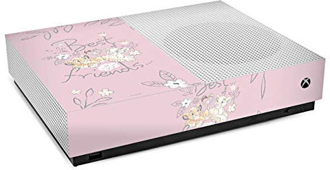 Autocollant Compatible avec Microsoft Xbox All Digital One S Sticker Film Autocollant Le Roi Lion Disney Amitié