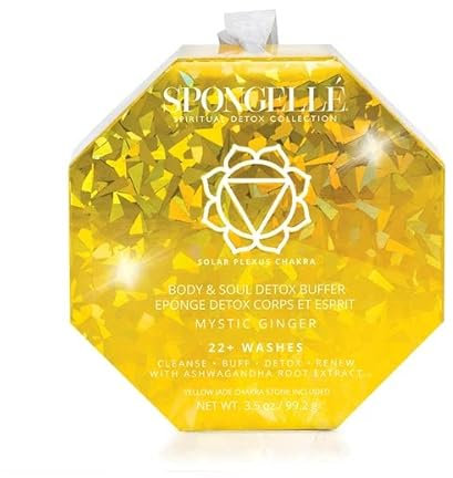 Spongelle Body & Soul Detox Buffer Solar Plexus Chakra Mystic Ginger