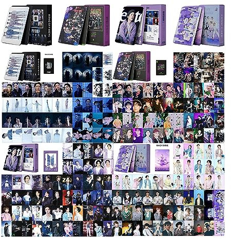 HAWMI BTS Lomo Karten 220 Stück New Album Fotokarten Kpop BTS Fanartikel Set für ARMY 220Pcs BTS Neues Album Telefonkarten Kpop BTS Geschenkset, M