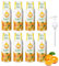 Sirop FruttaMax Orange | Moins de sucre | 60% de concentré de fruits réels | Compatible avec machine à soda 8 x 500 ml