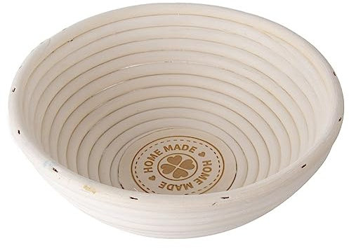 orion group - Gärkörbchen für brot - Gärkorb rund - Brotkorb - Brotform für Brotteig - Brotbackzubehör - Brotbackkorb - 1,5 kg - Ø 21cm