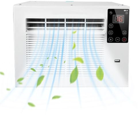 HmLotd compact mini air conditioner, Portable air conditioner, Fast Cooling Air Conditioners Dehumidifier, without outdoor unit, bedroom, kitchen, rental house, dormitory mosquito net air conditioner