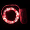 Mini LED Lichterkette Rot mit Batterie 2 Meter 20 LEDs Kupferkabel Wasserdicht Draht Klein Dekoration Weihnachten Halloween Drahtlichterkette für Innen DIY Hochzeit