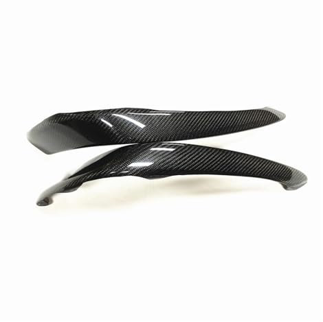 Nebelscheinwerfer Rahmen Spoiler Stoßstange Seite Trim Carbon Faser Für Benz W205 S205 C63 C63S Für AMG 2015-2021 2016 2017 2018 2019 2020 Auto Frontspoiler Frontstoßstange Spoiler