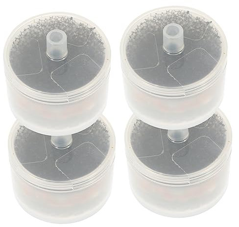 Hohopeti 4 Stück Kleiner Bäumchenfilter Kätzchen Zubehör Filterwechsel Filter Für Haustierbrunnen Katzenfilter Katzengericht Filter Für Wasserspender Katzenbrunnen Filter Plastik