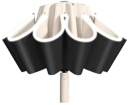 VXXTYB Folding Travel Umbrella Windproof Strong,for Do-dge Viper Dart RAM Caliber Nitro Avenger Journey,Auto Open/Close Windproof Rain Umbrella Portable Folding Large Umbrella,B