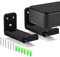 LaiMoney Soundbar Mount for Sony, JBL, LG, Samsung, Roku, Vizio, Bose - Adjustable Wall Mount Kit - Compatible with Soundbars - Black - 2 Pack