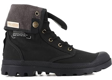 Palladium Mixed Baggy Michigan Ankle Boot, Black, 5 UK