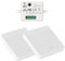 SKIKHN Interruttore Senza Fili Della Luce, Interruttore Wireless 230V, Accensione Luci a Distanza Impermeabile, per Lampade e Impianti Elettronici (2 Interruttori 1 Ricevitore)