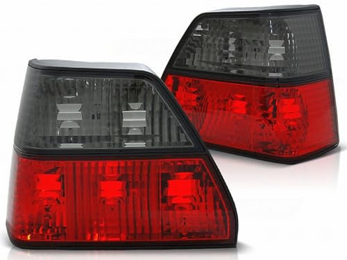 Tuning-Tec Rückleuchten Set rot schwarz für VW Golf 2 08.1983-08.1991