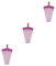 Beaupretty 3pcs Water Cup Female Student Water Bottle Breathable Eggs Washable Area Rugs Carton Rolling Egg Dispenser Light Basket Distributor Water Bottle Bassinet Food Grade