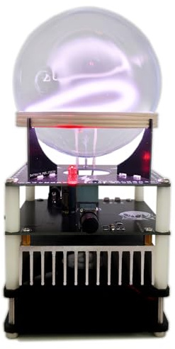 Vastarry Dynamischer Plasmaring mit Tesla-Spulenbogen, wissenschaftliches Experiment, Gadget Geek, Lichtdekoration für Sammler für Partys