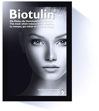 Biotulin - BioCellulose Mask - Anti-wrinkle hydrating masks with Spilanthol, Hyaluronic Acid, and Aloe Vera - Refreshed and radiant skin