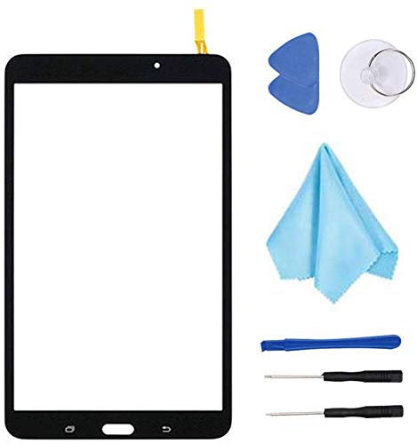 E Soul Écran tactile de rechange pour Samsung Galaxy Tab 4 8 T330 avec adhésif et outils Noir