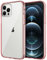 JETech Hülle für iPhone 12/12 Pro 6,1 Zoll, Nie Vergilbung Handyhülle Schutzhülle Case Cover mit Anti-kratzt Transparente und Rückseite (Roségold)
