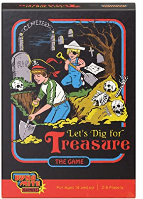 Unbekannt CZE28869 Let's Dig for Treasure Steven Rhodes Card Game 2, Multicoloured