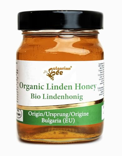450 g Miel d'Abeille aux Fleurs de Tilleul Biologique