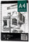iTrend A4 Artist Sketch Book - Spiral Sketchbook - White Cartridge Art Drawing Paper - A4 60 Pages Sketch Pad - 140GSM Cartridge Paper - 21 x 29.5cm