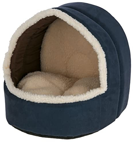 Kerbl Pet Kuschelhöhle Angi 35 x 33 x 32cm, blau