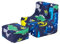Ready Steady Bed Kinder-Sitzsack mit Fußhocker, sicherer weicher Sitz, Spielzimmer-Sofa, ergonomisch geformter Kleinkind-Sessel, bequeme Kindermöbel (Dino Dark)
