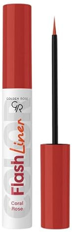 Eyeliner Flash Rouge - Coral Rose - Golden Rose - Accueil -