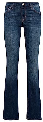 Mavi Damen Bella Jeans, Dark Indigo STR, 33W / 30L EU