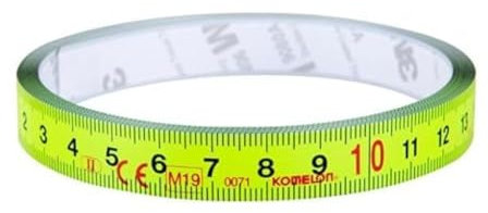 Komelon Stick Flat Tape Measure 2m (Width 13mm) (Metric only)