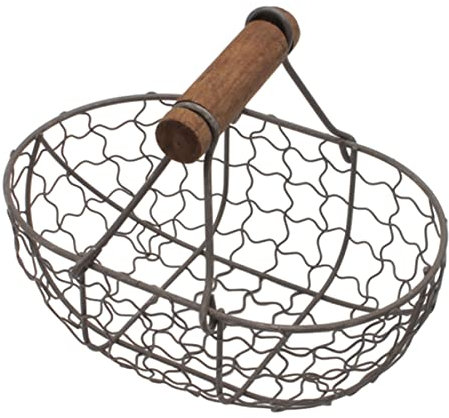 Cabilock Rangement pour Plans De Travail De Cuisine Panier Vintage Paniers pour Œufs Frais Support