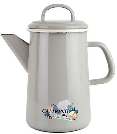 Münder Email Kaffeekanne 1,6l Camping