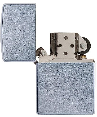Zippo Feuerzeug Benzinfeuerzeug Sturmfeuerzeug Inkl. Crystal Balls (Street Chrom 1162)