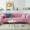 DOTBUY-SHOP Velours Salon Housses de Fauteuil Housse Canapé Extensible Housse de Canapé 1/2/3/4 Place Quatre Saisons Housse Canapé pour Sofa Décorative (3 Places,Rose)