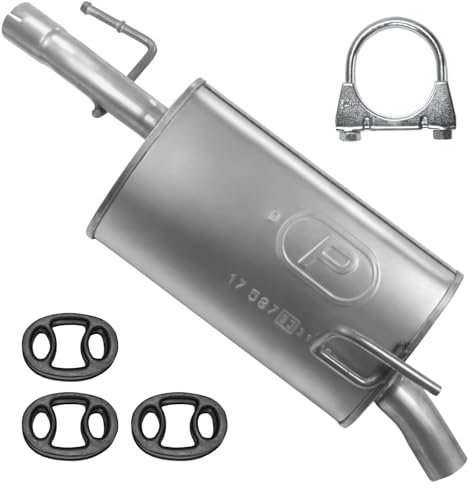 Polmo Schalldämpferset Auspuff Endtopf für Opel Meriva 1 I A 2004-07/2010 1.4 Schrägheck
