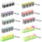 10pack Keyboard Clicker Fidget Keychain Keyboard Button Fidget Toy Keyboard Fidgets Cubes Button Fidget Keychain Finger Keyboard Toy for Kids Adults