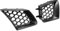 DZSLLOOI KüHlergrill 2X Front Upper Grille Bumper Grille Für SEAT Für Ibiza 6L 2002-2009 Frontgrill Einsatz